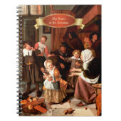 Das Fest des Nikolaus. Fine Art Gift Notebooks Notizblock (Vorderseite)