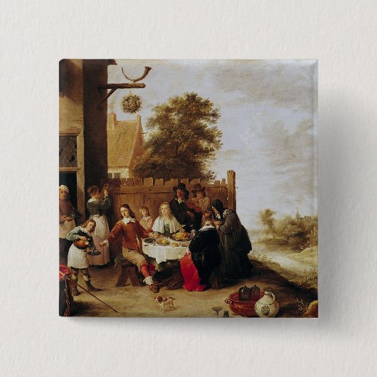 Das Fest des verschwenderischen Sohns, 1644 Button (Vorderseite)