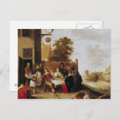 Das Fest des Wunders, 1644 Postkarte (Vorne/Hinten)