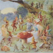 „Das Fest“ Feen Kunst Von E S Hardy Aufkleber (Vorderseite)