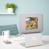 „Das Fest“ Feen Kunst Von E S Hardy Aufkleber (Laptop auf Schreibtisch)