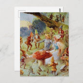 "Das Fest" Feurkunst von E S Hardy Postkarte (Vorne/Hinten)