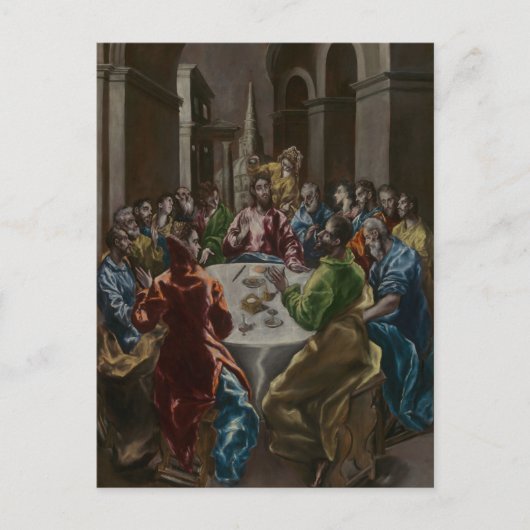 Das Fest im Hause Simon von El Greco Postkarte (Vorderseite)