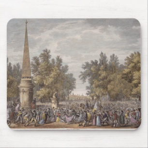 Das Fest von Virgil bei Mantua, 24 Vendemiaire, Mousepad