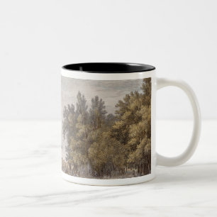 Das Fest von Virgil bei Mantua, 24 Vendemiaire, Zweifarbige Tasse