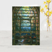 Das festgehaltene Glas der heiligen Stadt mit Tiff Karte (Gelbe Blume)