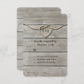 Das Festhalten am Knoten UAWG RSVP Karte (Vorne/Hinten)