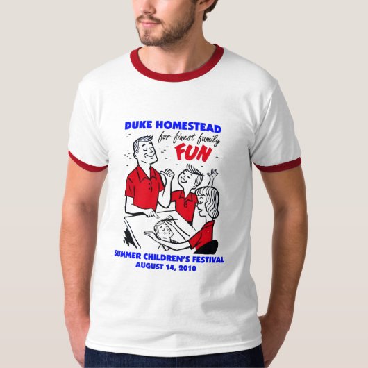 Das Festival 2010 der Sommer-Kinder T-Shirt (Vorderseite)