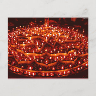 Das Festival der Lichter in Indien Postkarte