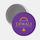 Das Festival des Lichts Diwali Hindu Magnet (Vorderseite/Rückseite)