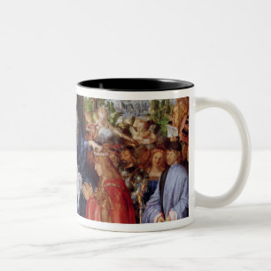 Das Festival des Rosenbeetes, 1506 Zweifarbige Tasse