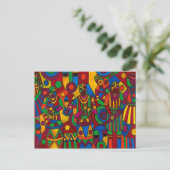 Das Festival von Emeka! Postkarte (Stehend Vorderseite)