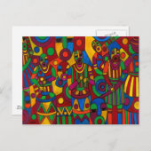 Das Festival von Emeka! Postkarte (Vorne/Hinten)