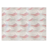 Das fette Metallic 3D-Tablett aus rotem Grau Tischdecke (Vorderseite (Horizontal))