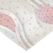 Das fette Metallic 3D-Tablett aus rotem Grau Tischdecke (Schrägansicht)