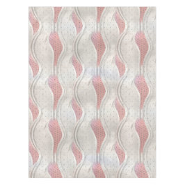 Das fette Metallic 3D-Tablett aus rotem Grau Tischdecke