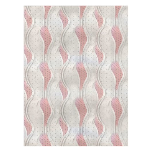 Das fette Metallic 3D-Tablett aus rotem Grau Tischdecke (Vorderseite)