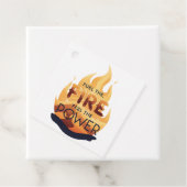 Das Feuer anheizen, das Motivierend T-Shirt des Po Geschenkanhänger (Beispiel)