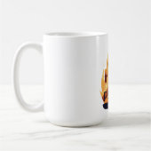 Das Feuer anheizen, das Motivierend T-Shirt des Po Kaffeetasse (Links)