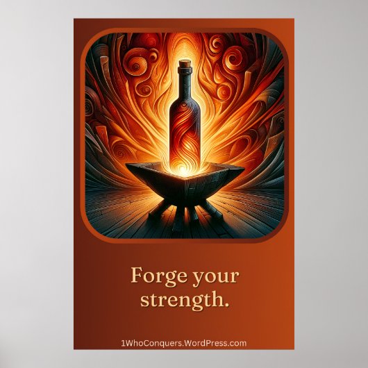 Das Feuer, das einen ausstrahlt Poster (Vorne)