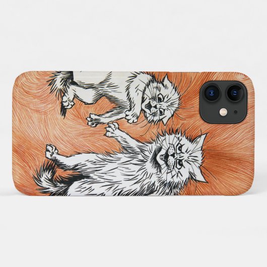 Das Feuer des Geistes, Louis Wain Case-Mate iPhone Hülle (Rückseite (Horizontal))