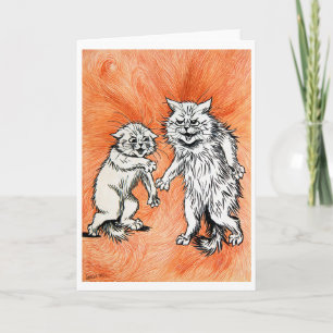 Das Feuer des Geistes, Louis Wain Karte