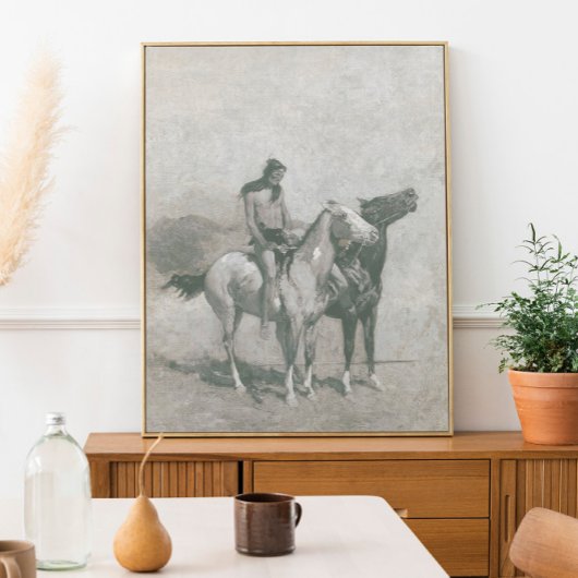 Das Feuer fresst sein Opfer über sein Pony Poster