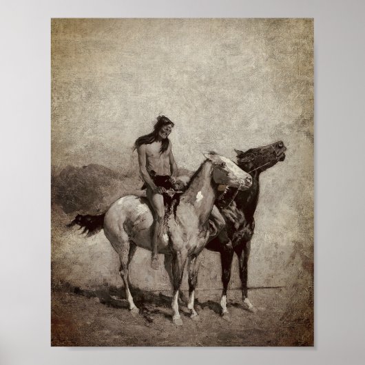 Das Feuer fresst sein Opfer über sein Pony Poster (Vorne)