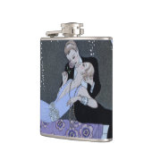 Das Feuer, Illustration für "Fetes Galantes" von P Flachmann (Links)