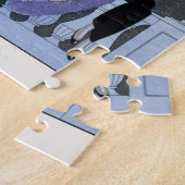 Das Feuer, Illustration für "Partys Galantes" Puzzle (Seite)