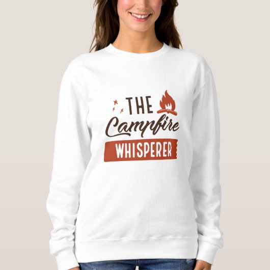 Das Feuer im Campfire Sweatshirt (Vorderseite)