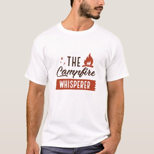 Das Feuer im Campfire T-Shirt (Vorderseite)