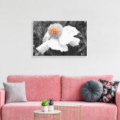 Das Feuer im Inneren Leinwanddruck (Insitu (Wohnzimmer))