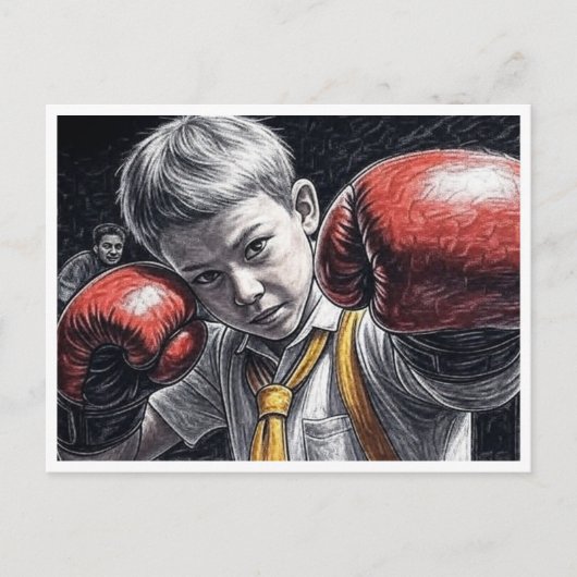 "Das Feuer im Inneren" Postkarte (Vorderseite)