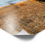 Das Feuer in den Flint Hills beobachten Fotodruck (Ecke)