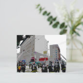 Das Feuer in San Francisco Postkarte (Stehend Vorderseite)