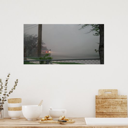 Das Feuer Poster (Küche)