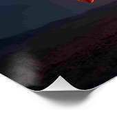 Das Feuerepferd Poster (Ecke)