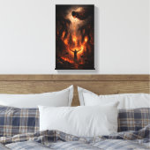 Das Feueropfer Leinwanddruck (Insitu (Schlafzimmer))