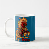 Das Feuerpferd Kaffeetasse (Links)