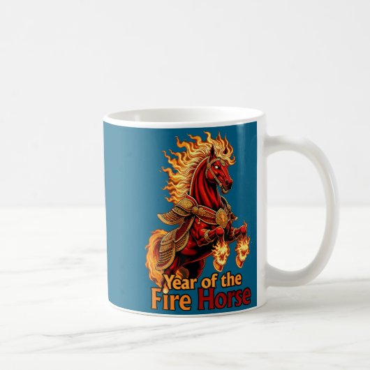 Das Feuerpferd Kaffeetasse (Rechts)