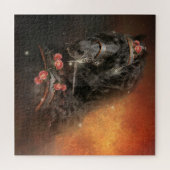 Das Feurige Pferd - Puzzle (Horizontal)