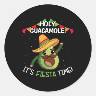 Das Fiesta Time Mexico Cinco De Ma Runder Aufkleber