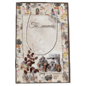 Das Fika Swedish Coffee Shop Mittlere Geschenktüte (Vorderseite)