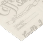 Das Fika Swedish Coffee Shop Tischdecke (Schrägansicht)