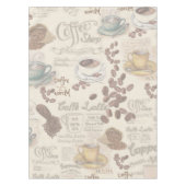 Das Fika Swedish Coffee Shop Tischdecke (Vorderseite)
