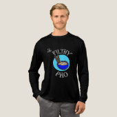 Das Filthy Pho Tri-Blend Shirt (Volle Vorderseite)
