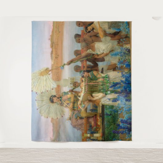 Das Finden Moses (genauen) ~ Alma-Tadema Wandteppich (Vorderseite)