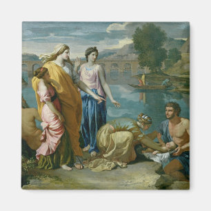 Das Finden von Mosese, 1638 Magnet
