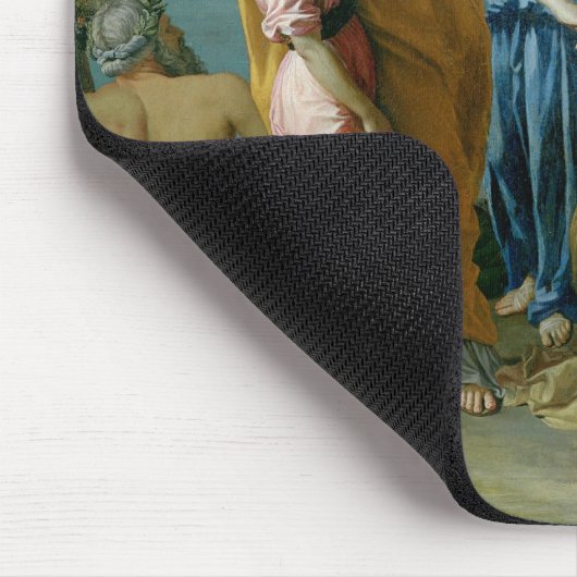 Das Finden von Mosese, 1638 Mousepad (Ecke)